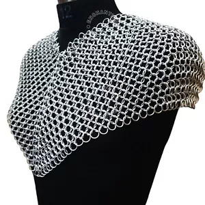 Sexy Chainmail Collar, Aluminium Women Collar, Gifts For Her, Aluminum Costume - Picture 1 of 8