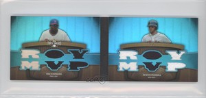 2009 Triple Threads Relic Double Combos Sapphire /3 Ryan Howard Dustin Pedroia