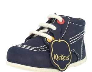 Kickers Kick Hi Zip NUBK Baby Shoes 5720 UK Size 0 - Picture 1 of 1