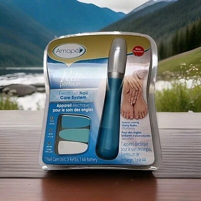  Sistema electrónico de cuidado de uñas Amope Pedi Perfect y 3 recambios  Foto 1 de 4