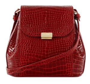 Borsa a tracolla Brahmin donna collezione Glissandro Margo rossa nuova - Foto 1 di 4