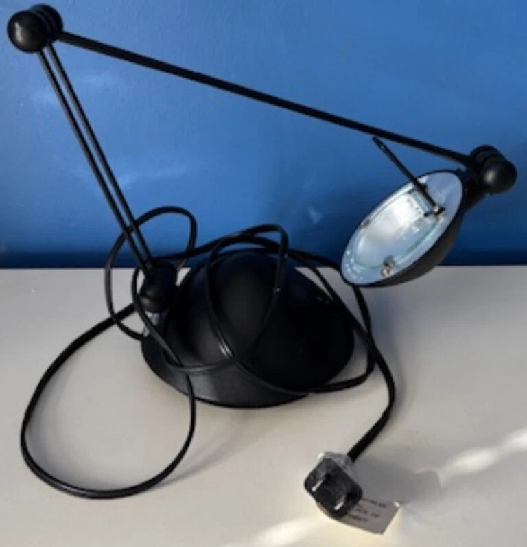 复古 ADJ 便携式灯-黑色臂,绿色鹅颈或黑色/银色/Wt 鹅颈-挑选 — 第 1/1 张图片