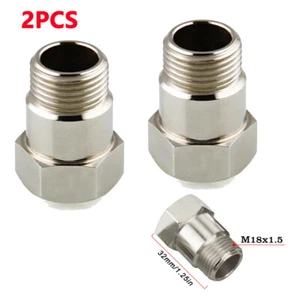 2PCS 02 Oxygen Sensor Extender Adapter Extension spacer HHO Bung CEL FIX BUNG - Picture 1 of 9