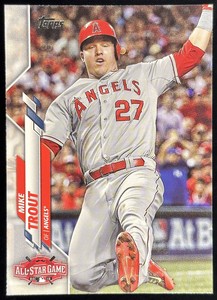 MIKE TROUT - 2020 Topps Update MLB #U-4 ASG Los Angeles Angels