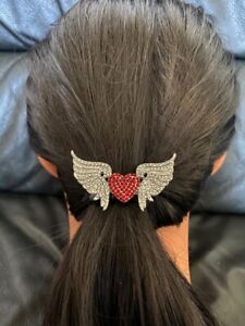 New! Hair Tie/Heart/Wings/ Ornate 2 inch wide /Rhinestone Headbands    The Best!