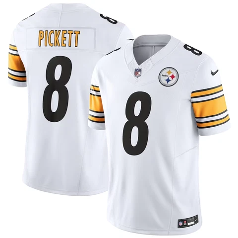 Men's Kenny Pickett #8 "Pittsburgh Steelers" Stitched Jersey Cover