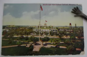 Bird's-eye View Indian School, Phoenix, AZ, postmarked 1915 - Picture 1 of 2