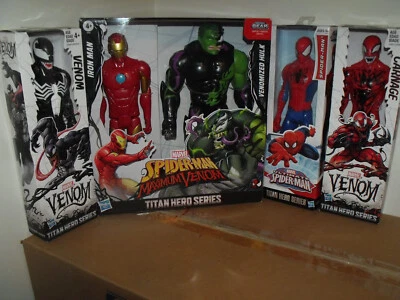 MARVEL  VENOM CARNAGE SPIDER-MAN IRON MAN HULK - Image 1 of 4