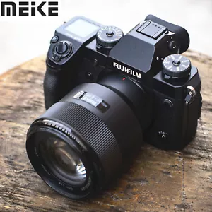 MEIKE 85mm F1.8 Auto Focus Full frame Portrait Lens For Fujifilm Fuji X mount - Picture 1 of 8