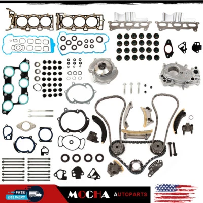 Timing Chain Oil Water Pump Head Gasket Bolts Set Fit 07-16 Chevrolet /GMC 3.6L - Image 1 of 4