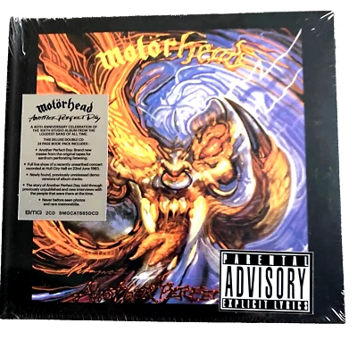MOTORHEAD Another Perfect Day 40th Anniversary 2CD *SEALED* Digibook w/ Hype - Image 1 of 3
