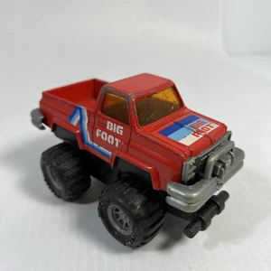 Vintage Arco Big Foot Monster Truck 4x4 Off Road Red Hong Kong Die Cast - Picture 1 of 9