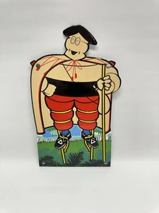 Letrero troquelado de metal retro de porcelana para hombre Michelin Tire Bibendum - Imagen 1 de 10