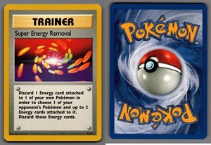 1999 Pokemon, Base Set, #79/102 Super Energy Removal, Rare