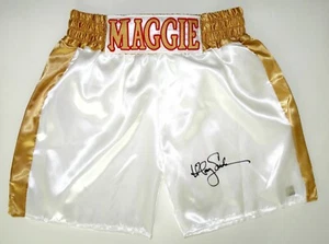 Von Hilary Swank signierte Million Dollar Baby Boxershorts ASI Proof - Bild 1 von 2