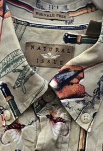 camicie pesca uomo,edizione naturale,grafica manica corta grande 0460 8 - Foto 1 di 4