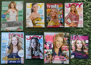 Blake Lively - 1 set = 8 pcs Czech magazines - 2010 - 2019 - Picture 1 of 9