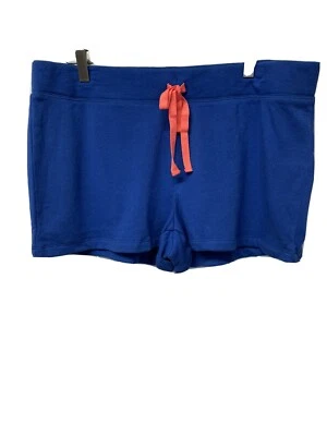Shorts lounge casual Joe Boxer azul com cordão estilo jersey NOVO GG, 3X - Imagem 1 de 4