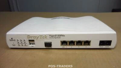 DrayTek VIGOR2132FVn Security SFP WAN Router 4 x Gigabit LAN EXCL PSU & ANTENNAS - Bild 1 von 3