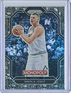 2022-23 Panini Prizm Monopoly Nikola Jokic All-Stars Black Classic Icons Prizm