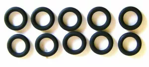 1x10 FEBI 38770 Mercedes-Benz Fuel Pipe Black Seals O-Ring A6019970645 - Picture 1 of 4
