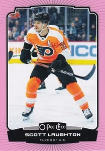 🏒 22-23 O-PEE-CHEE NEON PINK - SCOTT LAUGHTON /75 #435 PHILADELPHIA FLYERS - Picture 1 of 1