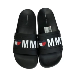 SANDALIA DE MUJER TOMMY HILFIGER CON LOGOTIPO DE CORAZÓN TWDAYAN TALLA 8 NUEVA SIN ETIQUETA - Imagen 1 de 6
