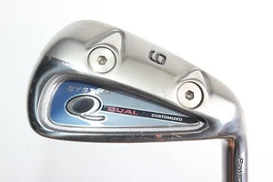 NEW ACER DUAL Q 9 IRON GOLF CLUB REGULAR FLEX STEEL SHAFT CAVITY BACK - Picture 1 of 5