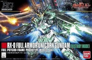 Bandai HG HGUC 1/144 Full Armor Unicorn Gundam RX-0 Model Kit 178 - Picture 1 of 3