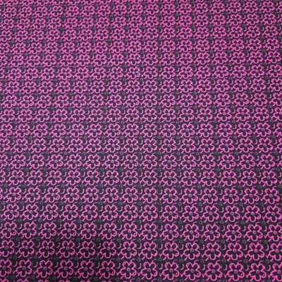 En Vogue BTY квилтинг сокровища розовый цветочный на черный - Изображение 1 из 3