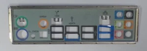 MSI P55A-GD65 MS-7585 Ver.1.1 - Blende - Slotblech - IO Shield   #140506 - Afbeelding 1 van 1
