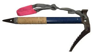 Vintage 1980s Chouinard Ice Pick Hammer Tools with Spike - 17.5" L - U.S.A. - Picture 1 of 13