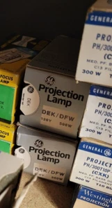 CXK / LAMPADA DI PROIEZIONE, LAMPADINA / 10v 300w / GE / 1 PEZZO (qzty) - Foto 1 di 1