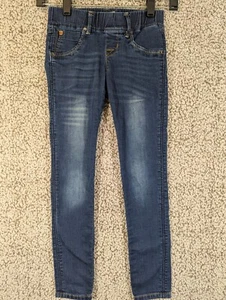 Hudson Girl’s Blue Jeans Denim Size 8 Flap Pockets Skinny - Picture 1 of 11