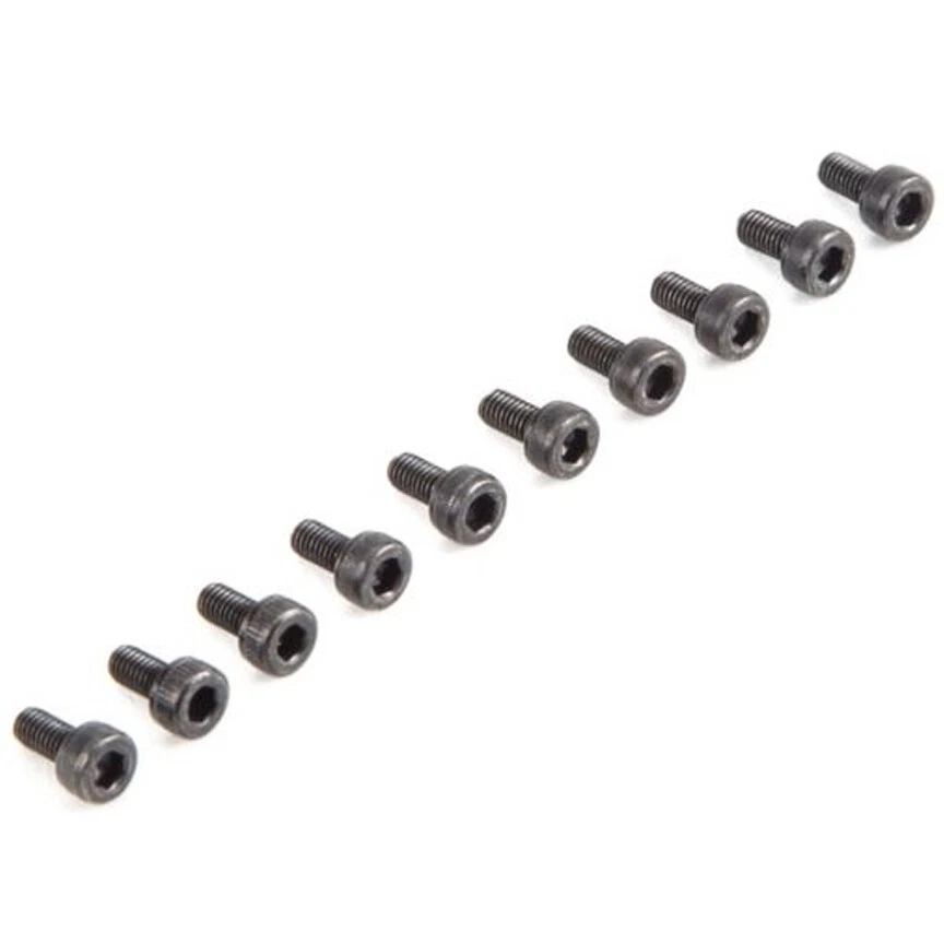 Losi LOS235003 Cap Head Screws M3 x 6mm (10) : Baja Rey / Rock Rey - Image 1 of 1