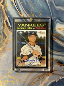 2020 Topps Heritage Minor League Real One Anthony Volpe Prospect Auto #ROA-AVO