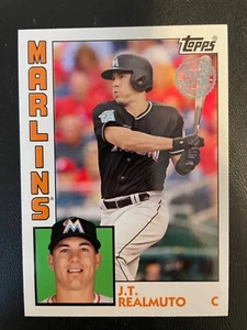 2019 Topps 1984 Topps #T84-10 J.T. Realmuto - Marlines - Picture 1 of 2