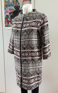 Bogner Abrigo Jacquard Estampado Étnico - Talla 36 - NP 999 € - - Imagen 1 de 7