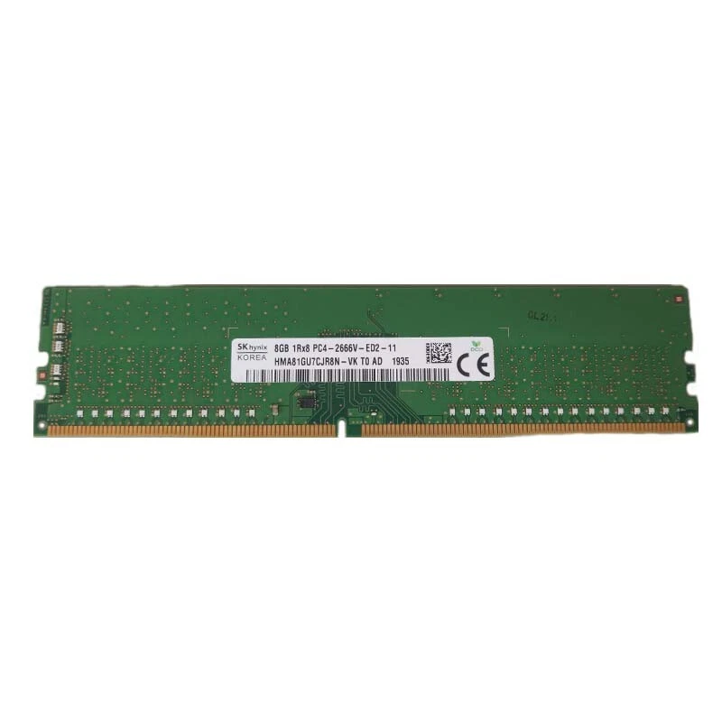 MARKENLOS SK Hynix 8GB 1RX8 PC4-2666V DDR4 21300MHz 288PIN ECC Server Speicher DIMM RAM