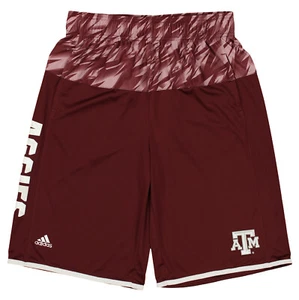 Adidas NCAA Youth Texas A&M Aggies Amped Up Player Basketball Shorts - Picture 1 of 5