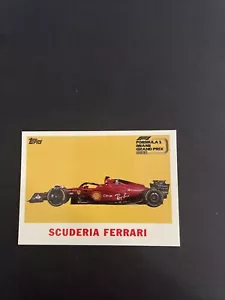 Topps 2022 Formula 1 Miami Grand Prix Exclusive Scuderia Ferrari - Picture 1 of 2