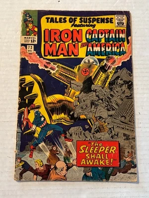 Cómic Marvel Tales of Suspense #72 1965/A646 Capitán América Iron Man Foto 1 de 4