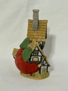 Apple House H3520 1988 The Heirloom Tradition Figurine Hamilton Gifts Korea Rare - Bild 1 von 7