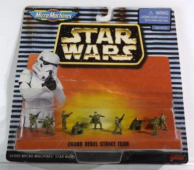 Galoob 1997 Star Wars Micro Machines ENDOR REBEL STRIKE TEAM (66080) NEU SEALED - Bild 1 von 4
