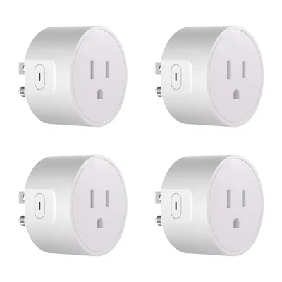 SONOFF S41S Smart Wifi Plug 15A 1800W Matter Smart Outlet Wireless Socket 4 Pack - Image 1 of 4