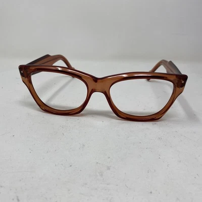 L.A. EYEWORKS ОЧКИ HARLEY 100 ОРАНЖЕВЫЙ ПОЛУПРОЗРАЧНЫЙ ОЧКИ 226F - Изображение 1 из 4