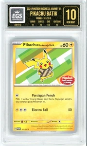 Pikachu Berkemeja Batik 101/SV-P EGS 10 Indonesien Reise Promo Pokemon - Bild 1 von 3