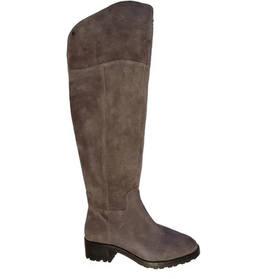 Vince Camuto Jorshie ботинки женщин 8,5 над колена шириной икры замши шик новый - Изображение 1 из 4