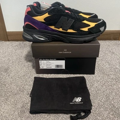 Ronnie Fieg & New Balance ABZORB 2010 Negro Amarillo Kith NBU2010KTF Talla 11.5 Foto 1 de 4