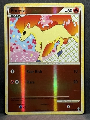 Ponyta 72/102 Triumphant Reverse Holo MP - Image 1 of 4
